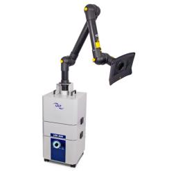 Utsug LAS 200.1: Punktutsug med utsugsarm och munstycke - Modell LAS200 - mobilt  - kan flyttas